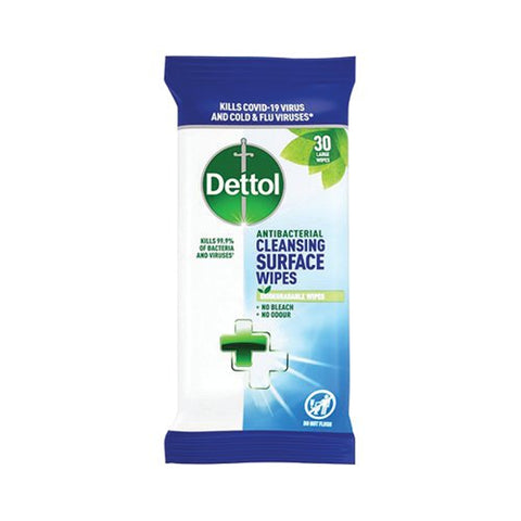 （居家用品！）滴露消毒湿纸巾30抽 Dettol Surface Wipes 30pcs