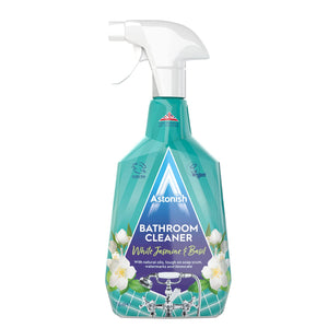 （居家用品！）茉莉花香的卫浴清洁剂（清洗肥皂渣，水渍，水垢）750ML Astonish Bathroom Spary