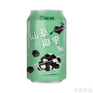 亲亲仙草椰果 CC Grass Jelly Drink with Nata De Coco