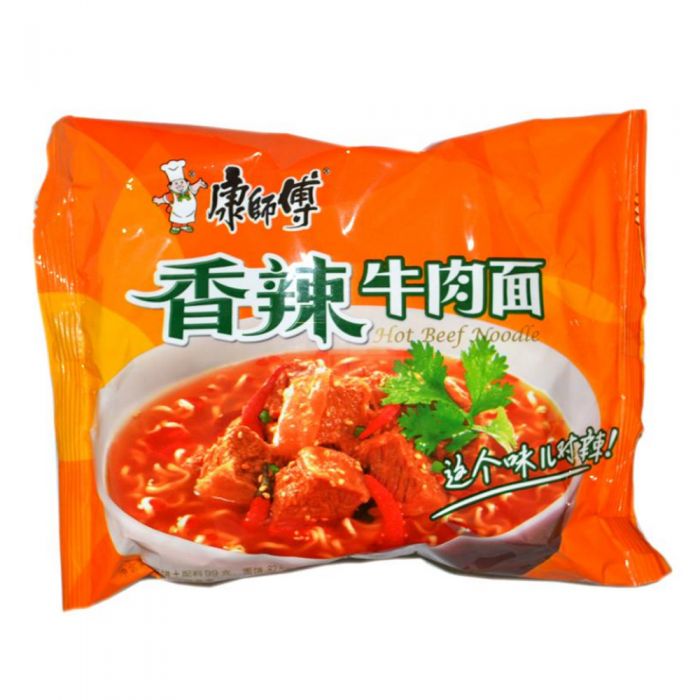 1箱30包！康师傅香辣牛肉面 BBD:06.04.2022 KSF Instant Noodle-Spicy Artificial Beef Flav