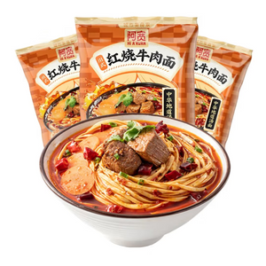 阿宽川式红烧牛肉味面 AK Sichuan Noodle Soup-Spicy Braised Beef