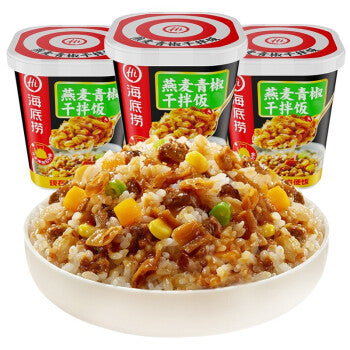 （REDUCED！BBD:12.01.2022）海底捞燕麦青椒拌饭 HDL Instant Rice w/Oat&Chilli Pepper Sauce