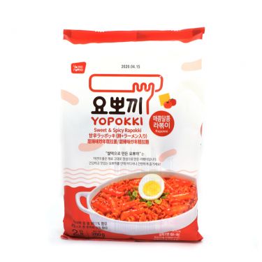 甜辣味炒年糕拉面 Yopokki Sweet & Spicy Rapokki