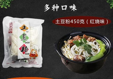 佬长坊土豆粉红烧味 LCF Potato Noodle SoySauce Flav.