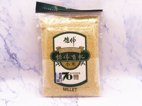 德伟有机黄小米 Organic yellow millet