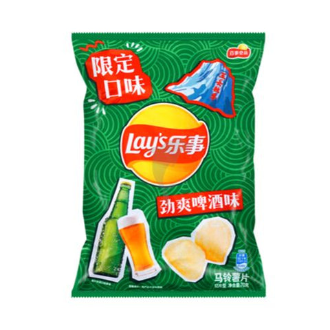 乐事劲爽啤酒味 LS Crisps Beer Flav.