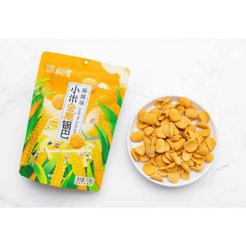 花椒世家小米金脆锅巴麻辣味 HJSJ Millet Cracker