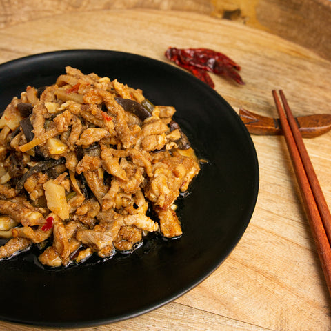 （伦敦外拍冷冻包装费！）冷冻懒人方便菜鱼香肉丝 Shredded Pork with Vegetable and Chilli