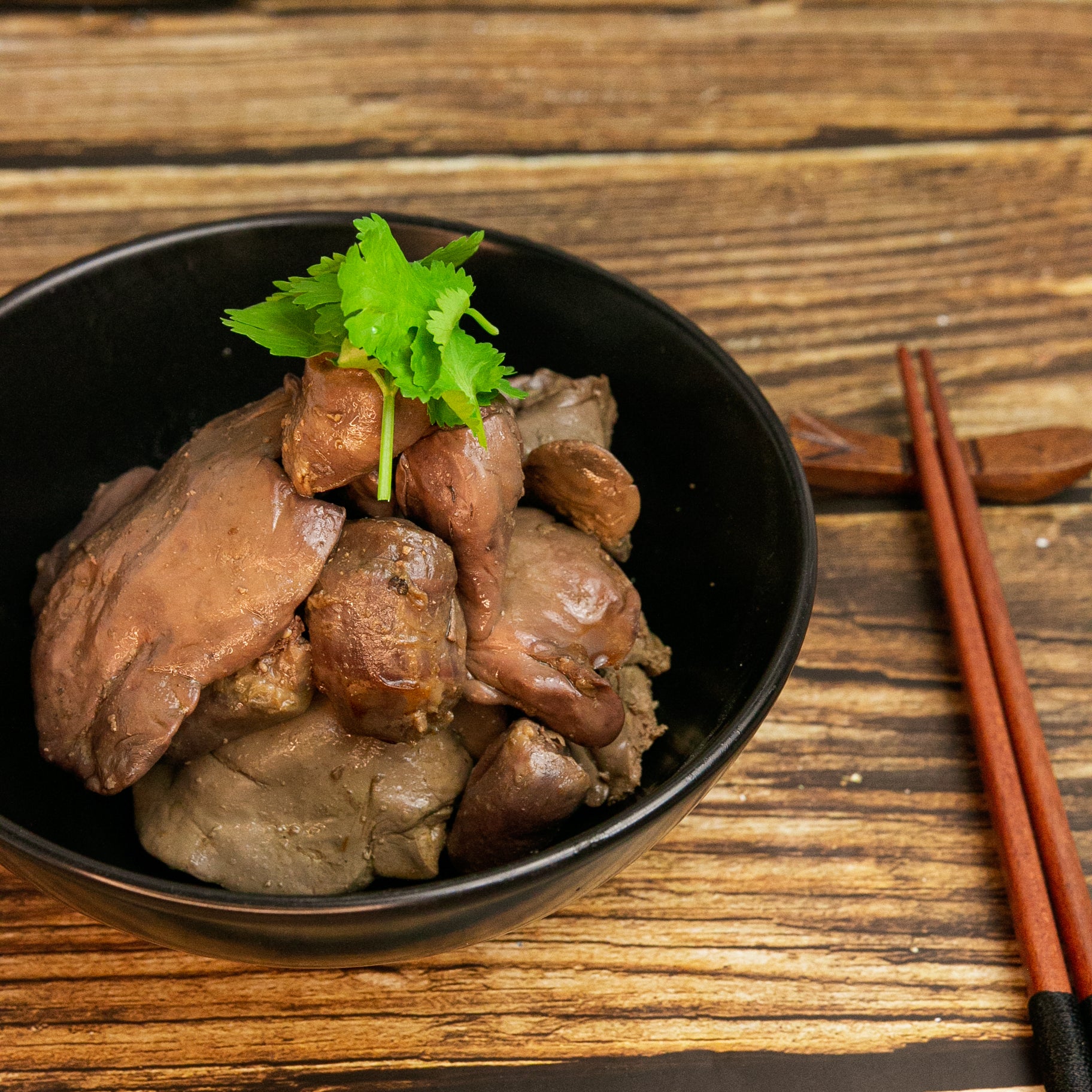 （可以邮寄啦！）冷冻香卤鸭心肝 Marinated Duck Heart & Liver