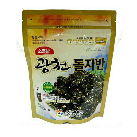 （NEW！）拌饭紫菜原味大包装 Kimnori Jaban Flaked Seasoned Seaweed