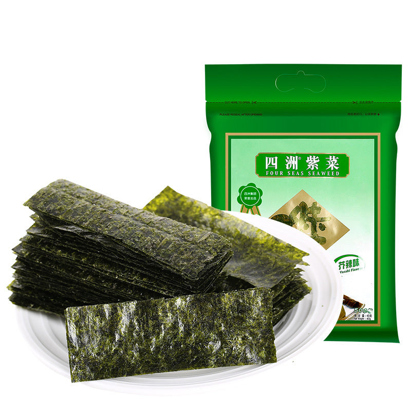 四洲紫菜芥辣味50束 FS Seaweed(50Pks)-Wasabi