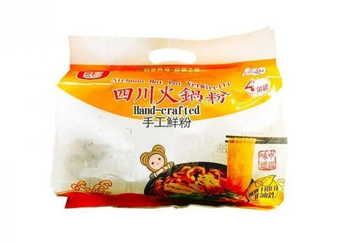 （NEW！）白家四川火锅粉手工鲜粉4连包 BJ Sichuan Hotpot Vermicelli