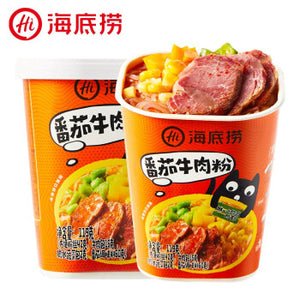 （REDUCED！BBD:09.12.2021）海底捞方便粉丝番茄牛肉 HDL Instant Vermicelli-Tomato Stewed Beef