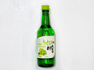 （限首页伦敦地区！需要本人出示ID哦！）真露韩式烧酒葡萄味360ml Jinro Soju Green Grape 13%