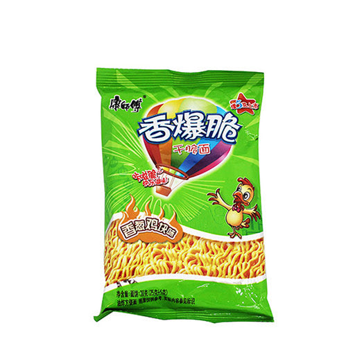 康师傅香爆脆香葱鸡味干脆面 KSF Scallion Artificial Chicken Flavour Crispy Noodle
