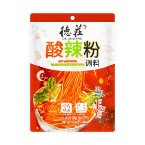 德庄酸辣粉调料 DZ Hot and Sour Glass Noodle Seasoning 45°