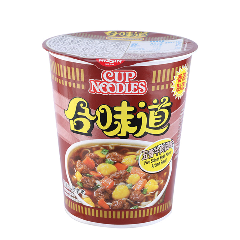 日清合味道杯面五香牛肉味 NS Cup Noodle-Beef