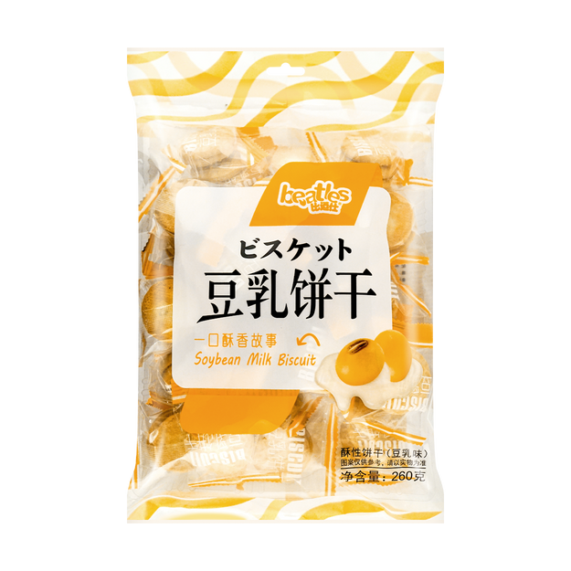 比逗仕豆乳饼干豆奶味 B Soya Milk Biscuit-Soya Milk