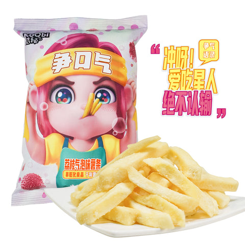 超友味气泡薯条荔枝气泡味 KK Potato Chips-Lychee Flavor