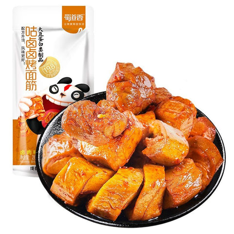 蜀道香卤咕咕烤面筋卤肉味 SDX Gluten Strips Stewed Flav.