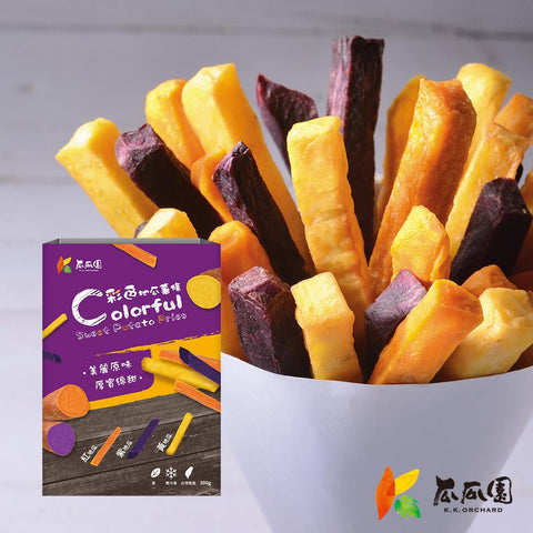 （10%OFF！）（伦敦外拍冷冻包装费！）冷冻瓜瓜园彩色红薯薯条 KKO Colorful Sweet Potato Fries