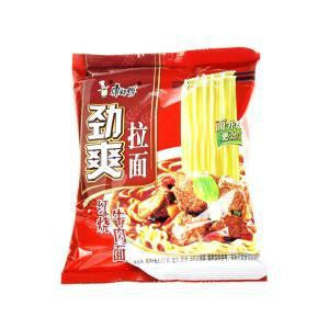 康师傅劲爽拉面红烧牛肉袋面 KSF Roasted Artificial Beef Flavour Instant Noodles
