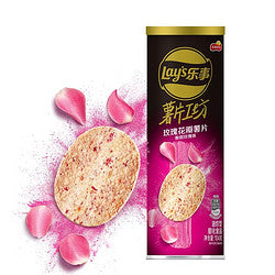 乐事薯片工坊玫瑰花瓣甜酸玫瑰味104g LS Crisps-Sweet&Sour Flav.