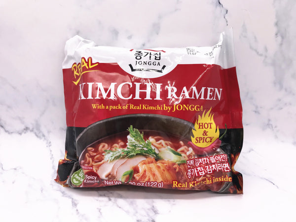 真的有泡菜的拉面 Daesang Chongga Real Kimchi Ramen