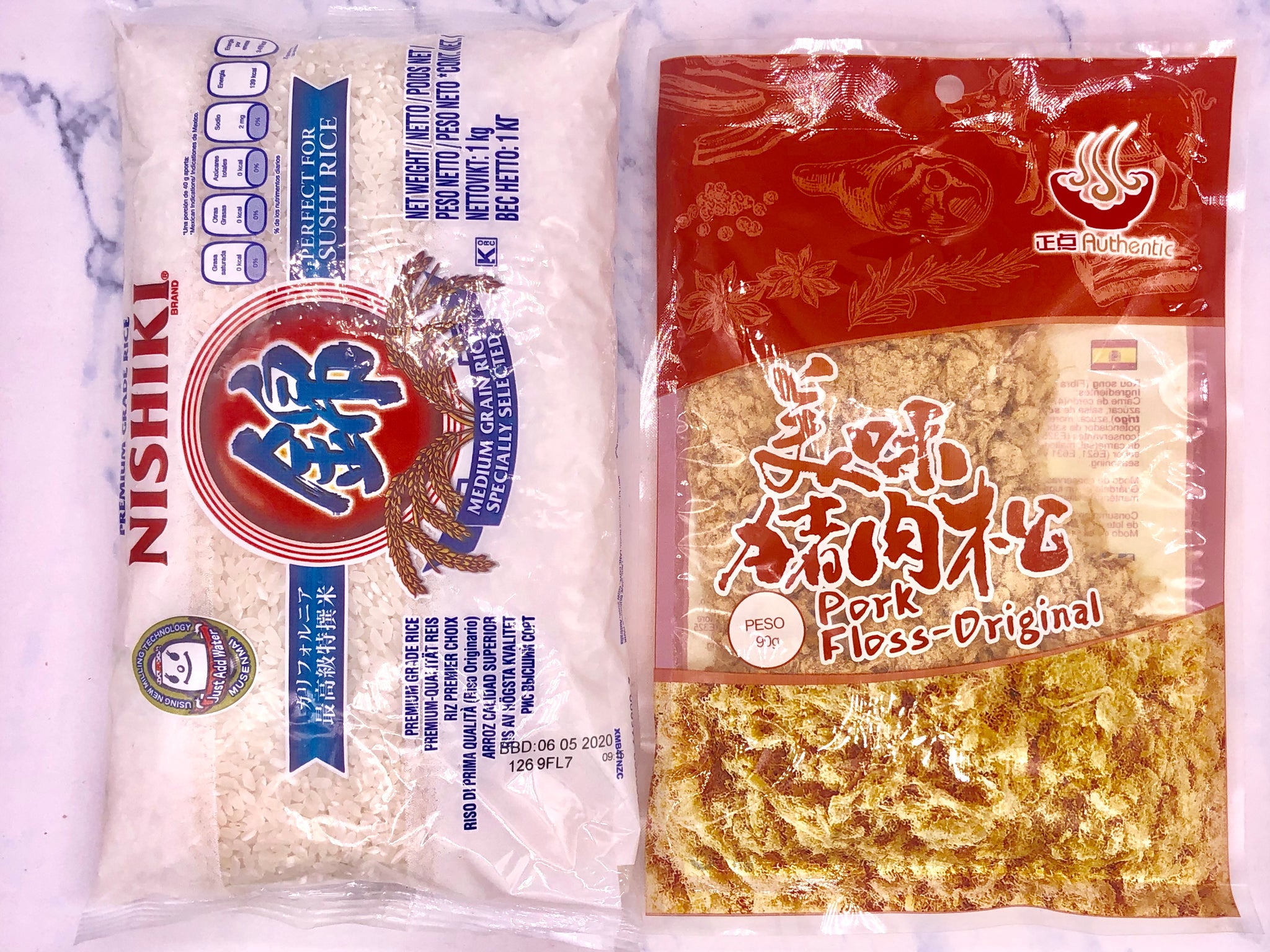 【美味肉松粥套餐】Nishiki Rice 1KG&ZD Pork Floss-Original