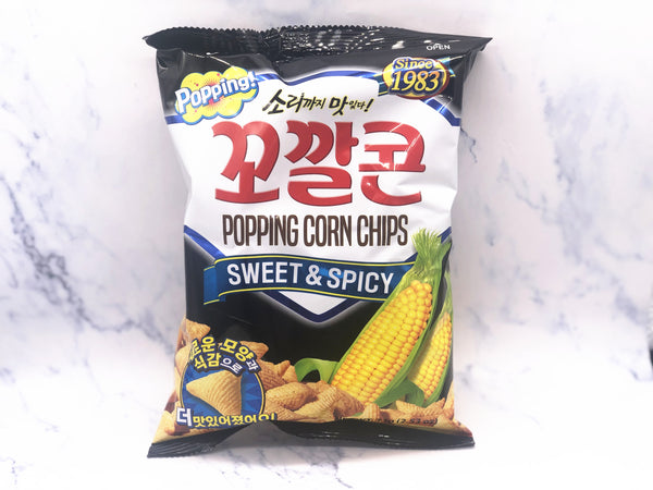 新版妙脆角甜辣味 Lotte Kokal Corn Snack (Sweet&Spicy)