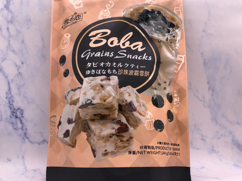 （NEW！）雪之恋珍珠波霸雪花酥 SG Boba Milk Tea Grains Snack