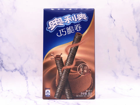 奥利奥夹心卷巧克力口味 Oreo Wafer Roll-Chocolate