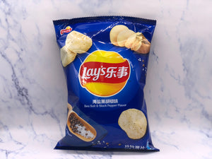 乐事海盐黑胡椒味 LS Potato Chips Sea Salt Black Pepper Flav.