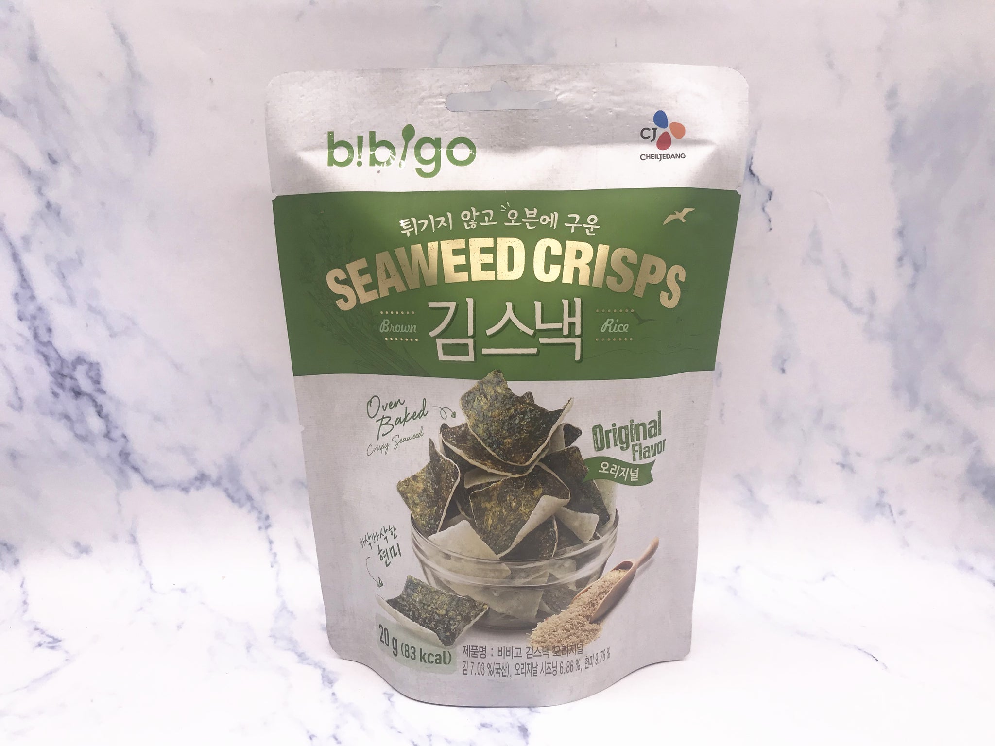 （NEW！）海苔米饼脆香油味 Seaweed Rice Crisps