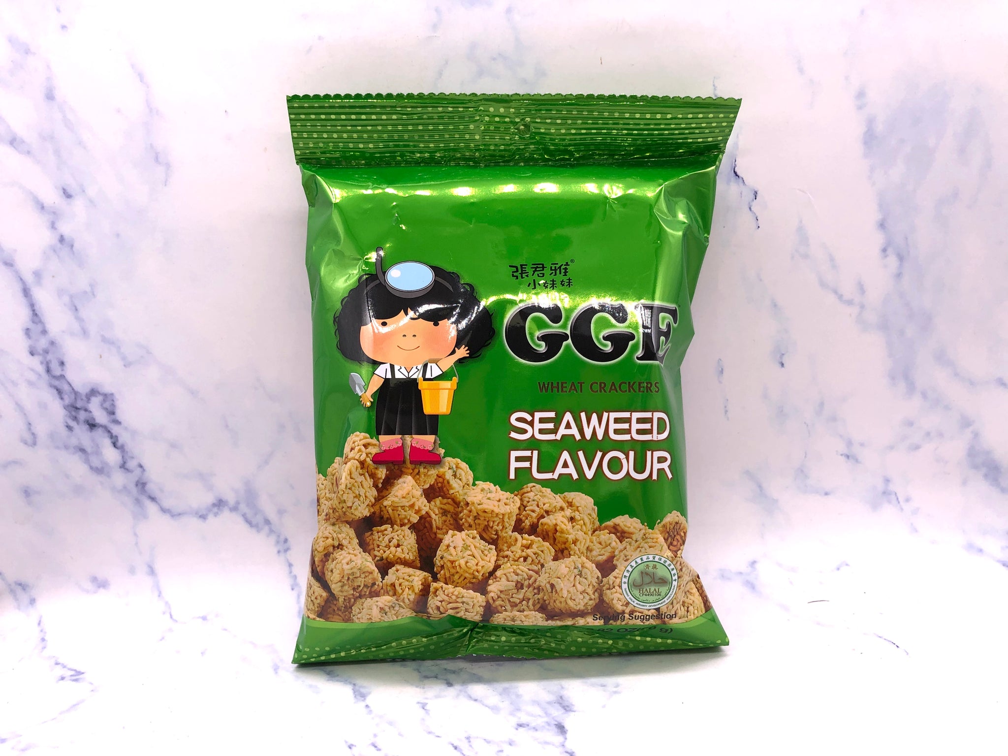 张君雅干脆面海苔味 WL GGE Wheat Cracker-Seaweed Flav.