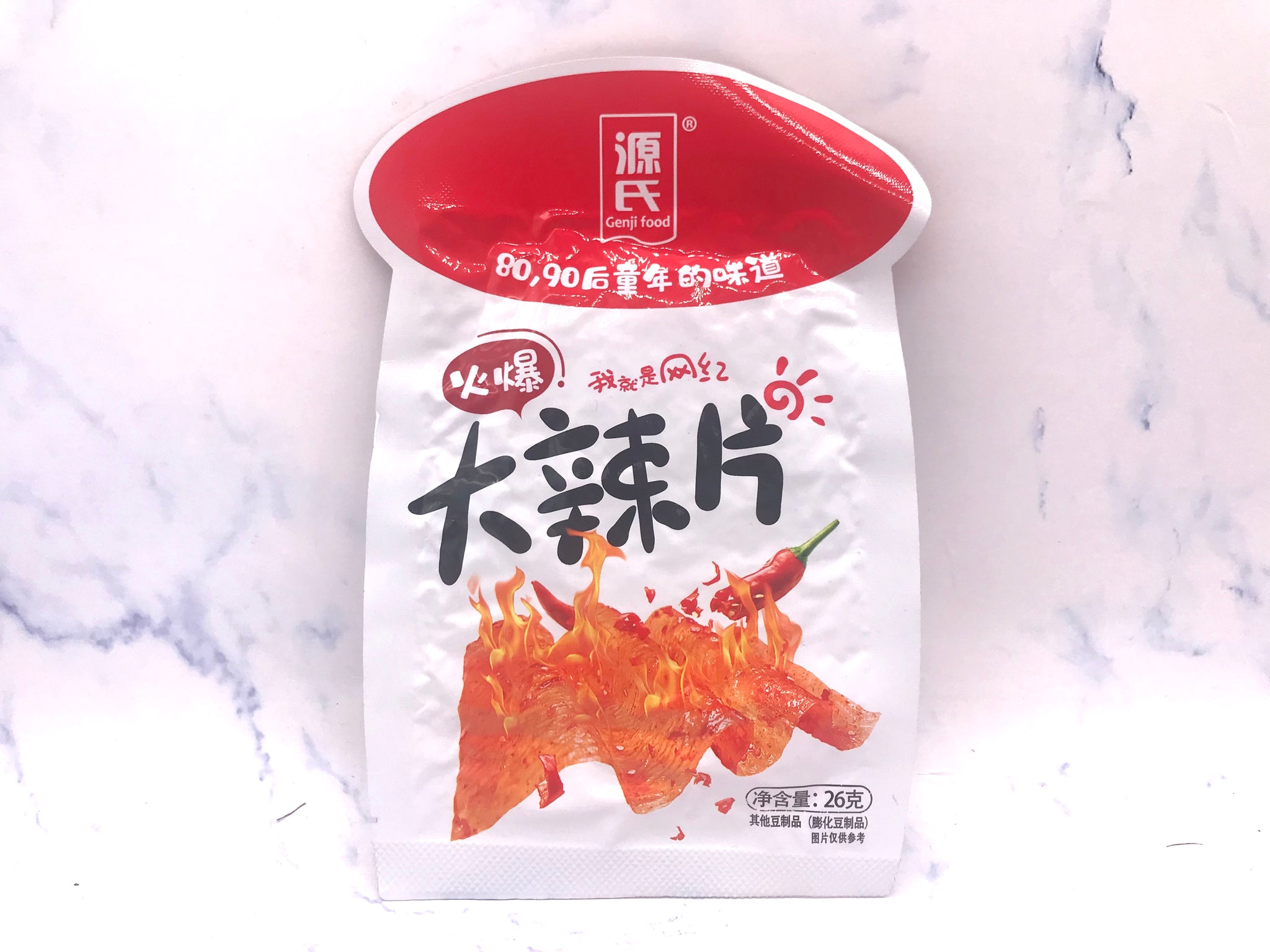 （REDUCED！BBD: 07.12.2023）源氏火爆大辣片 Yuan’s hot spicy beancurd thin slice
