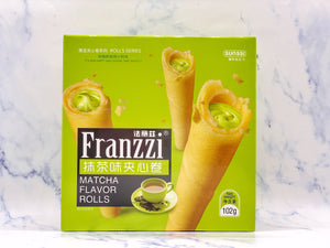 （20%OFF！）绿茶味的丰熙抹茶夹心蛋卷 Franzzi Matcha Cracker Roll
