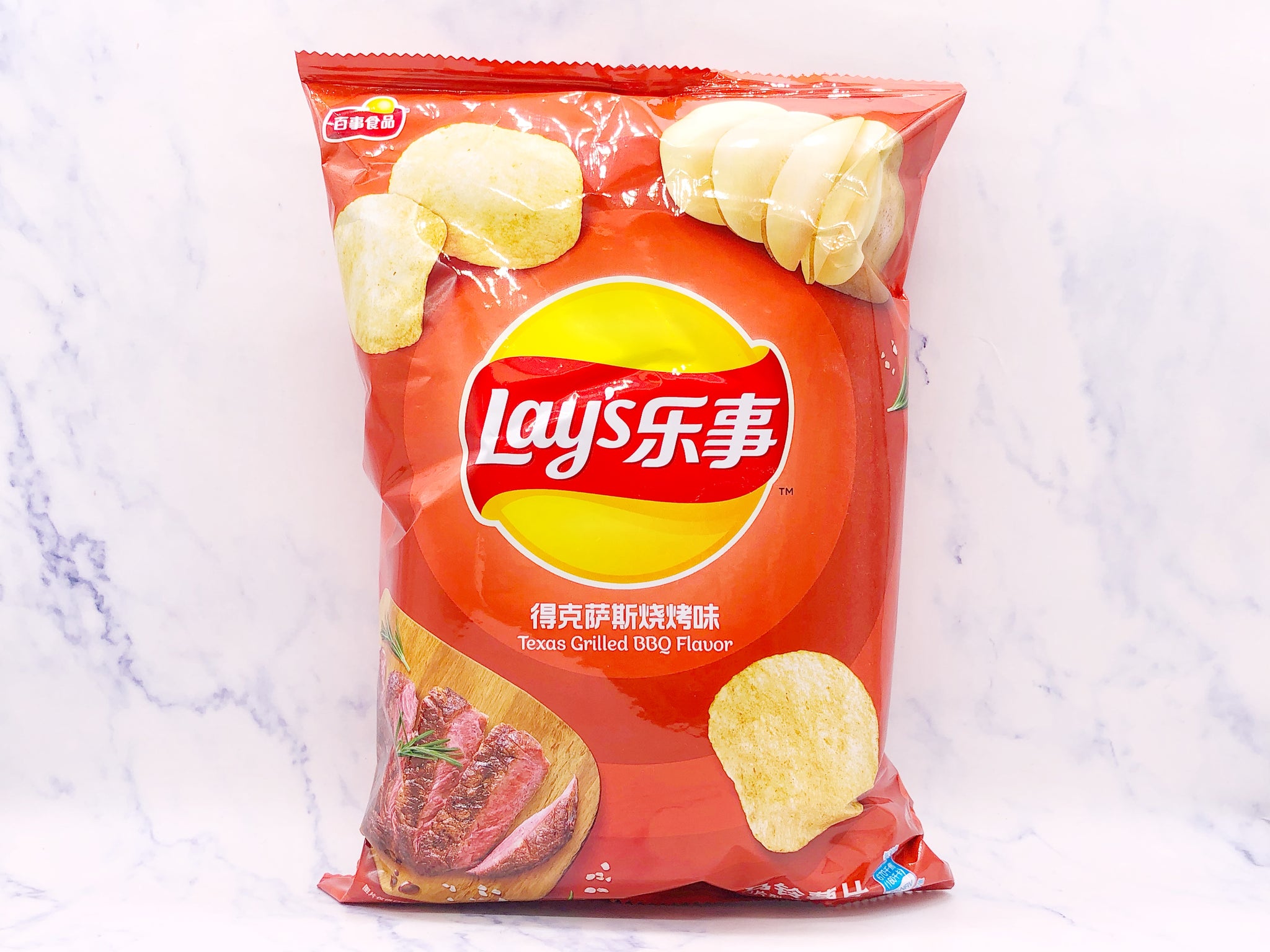 乐事德克萨斯烧烤味 LS Potato Chips BBQ Flav.