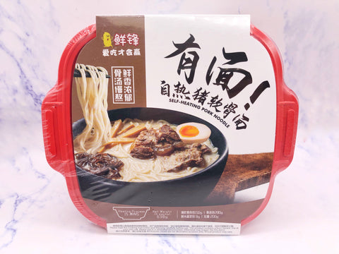 鲜锋自热猪软骨拉面 XF Self-Heating-Pork Cartilage Noodle