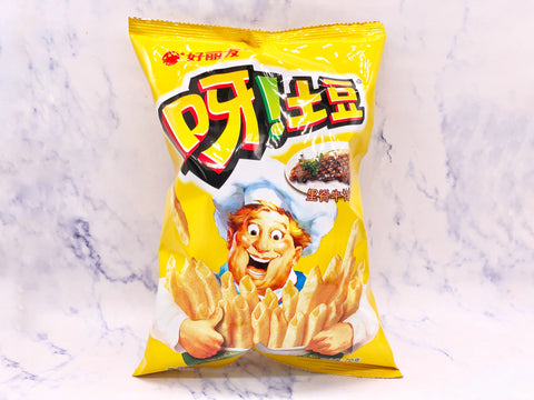 呀！土豆里脊牛排味 HLY Potato Chips-Steak Flav.