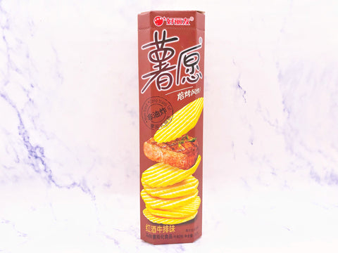 （NEW！）薯愿红酒牛排味 HLY SY Crisps-Red Wine Steak Flav.