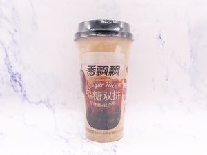 香飘飘黑糖双拼奶茶 XPP Boba Tea-Black Sugar Mix