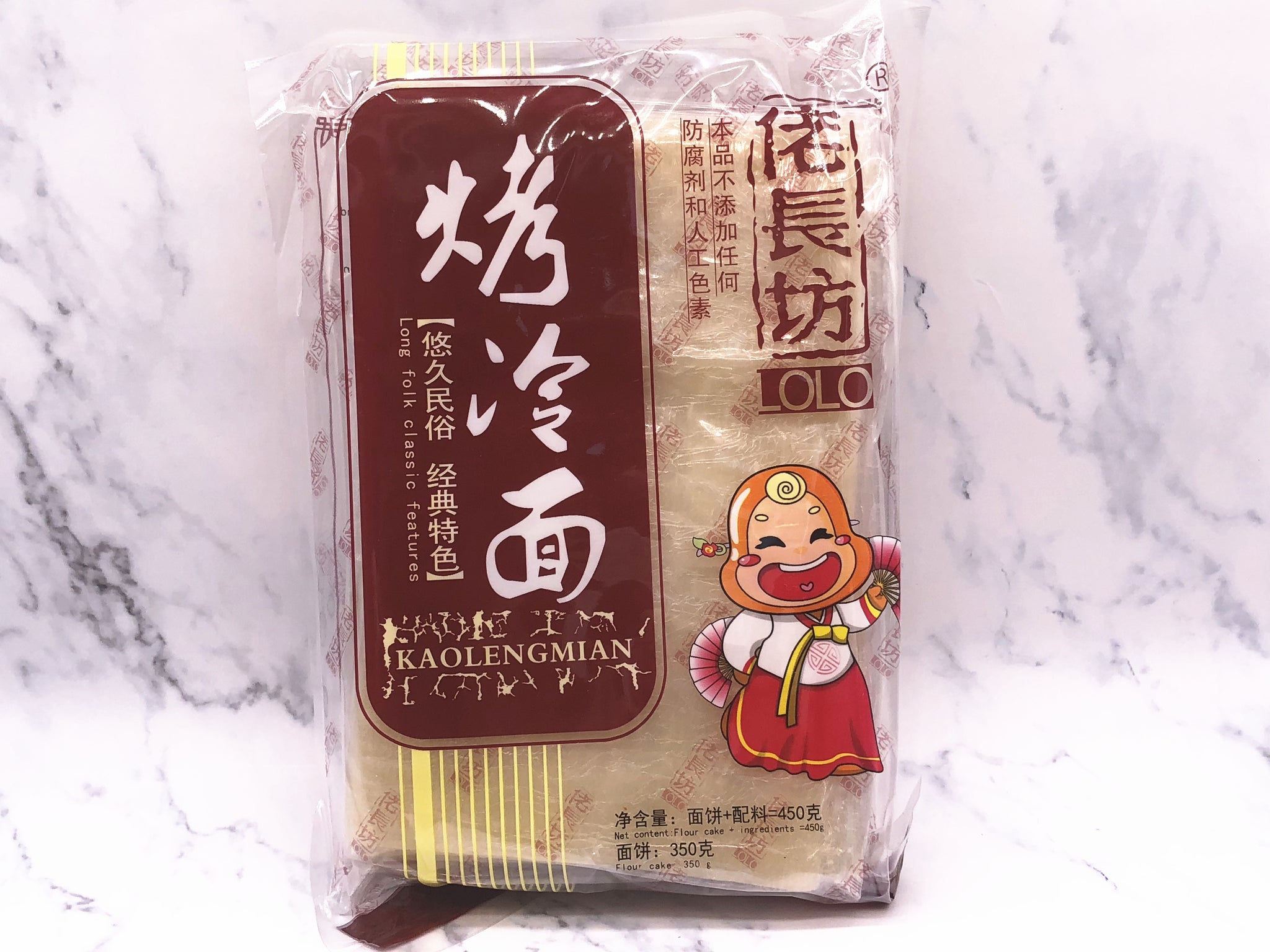 佬长坊朝族烤冷面 LCF Noodle Block