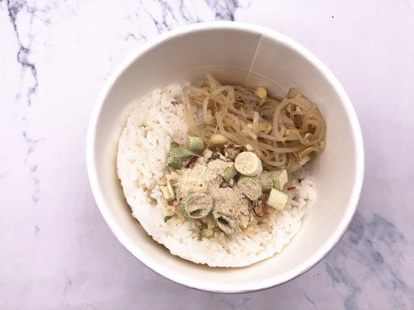 懒人必备方便韩式黄豆芽辣汤泡饭 CJ Cooked Rice with Beansprout Soup