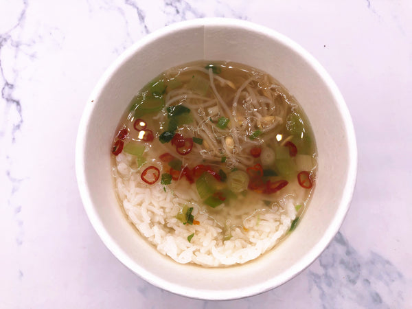 懒人必备方便韩式黄豆芽辣汤泡饭 CJ Cooked Rice with Beansprout Soup