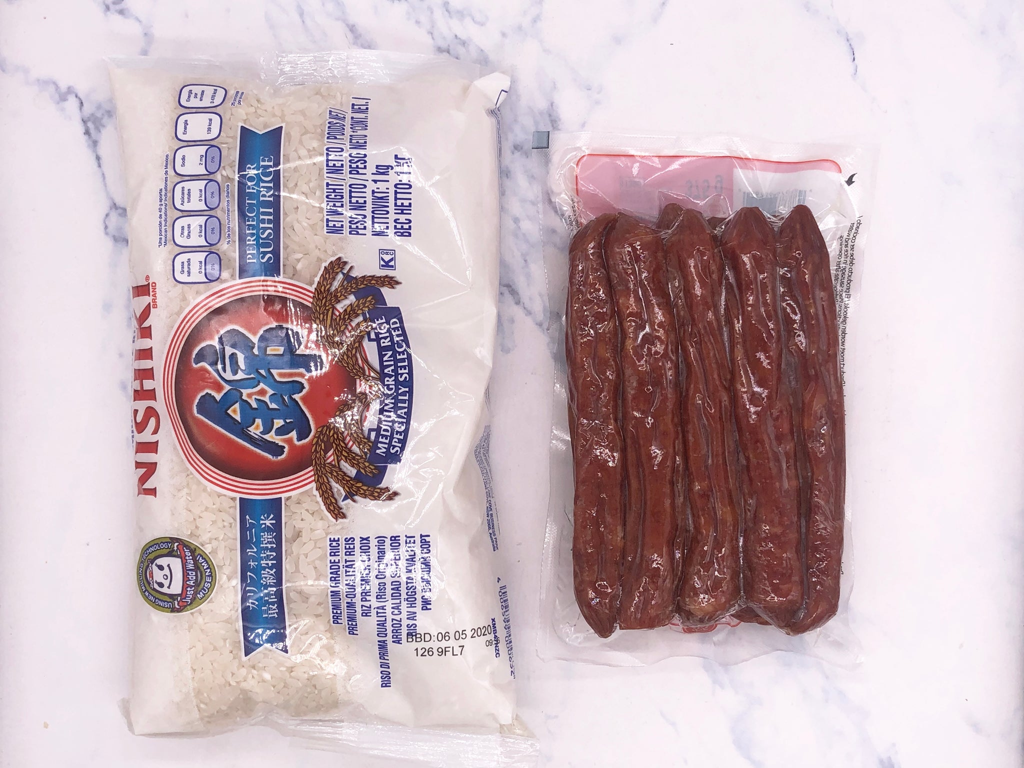 【腊肠焖饭套餐】Nishiki Rice 1KG&Wing Wing Pork Sausage