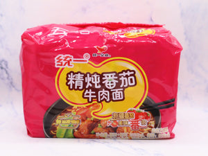 （NEW！）统一精炖番茄牛肉面5连包 UNIF 100 Instant Noodles-Tomato Flav. 5 in 1