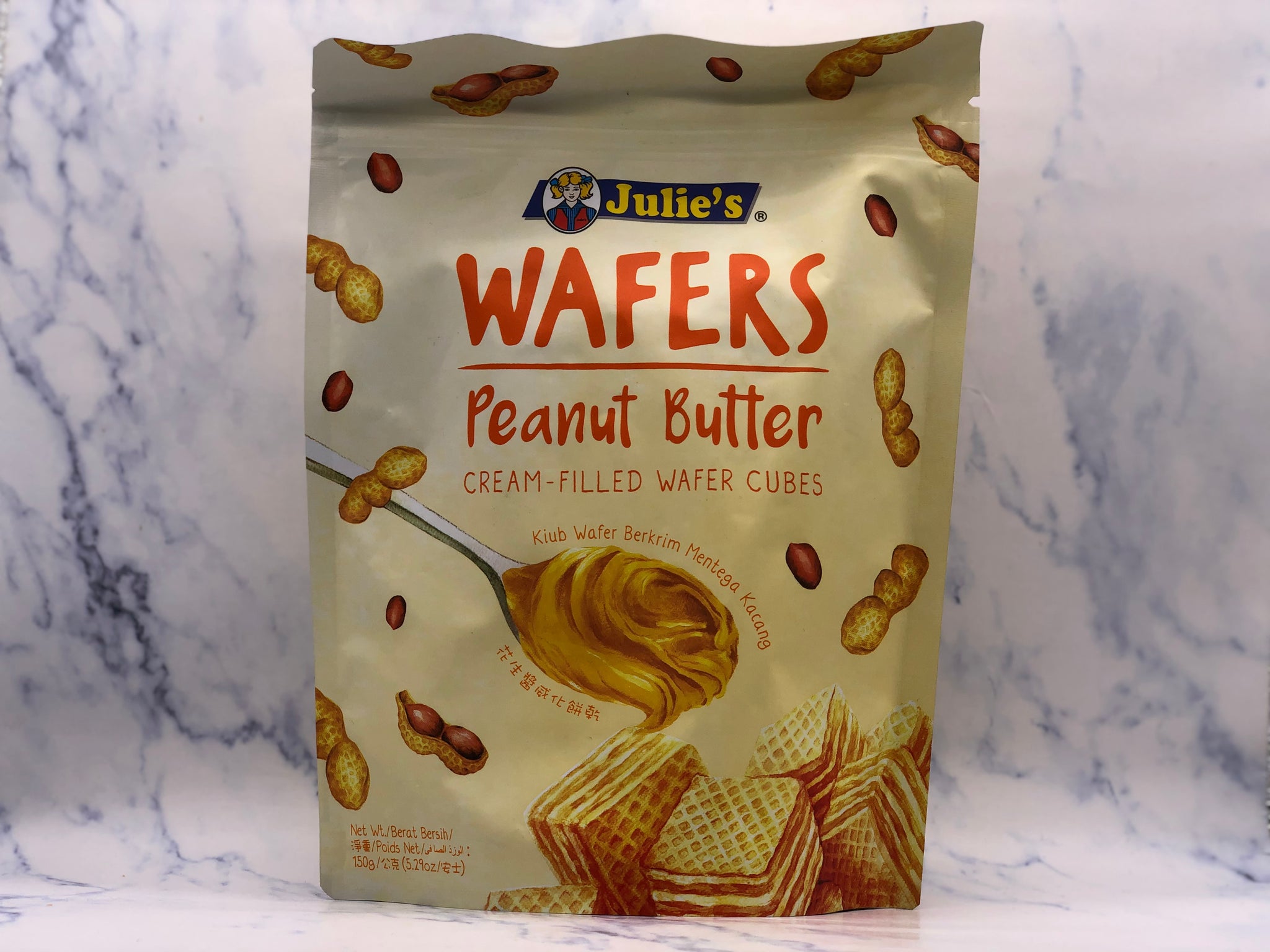 （NEW！）花生奶油威化饼干 Julie's Wafers Peanut Butter