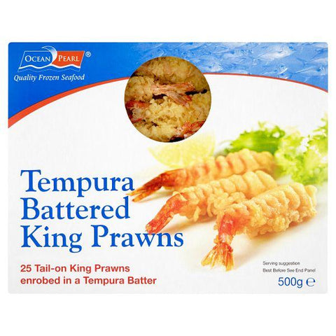 （伦敦外拍冷冻包装费！）天妇罗炸虾25只 Tempura Battered King Prawns 25