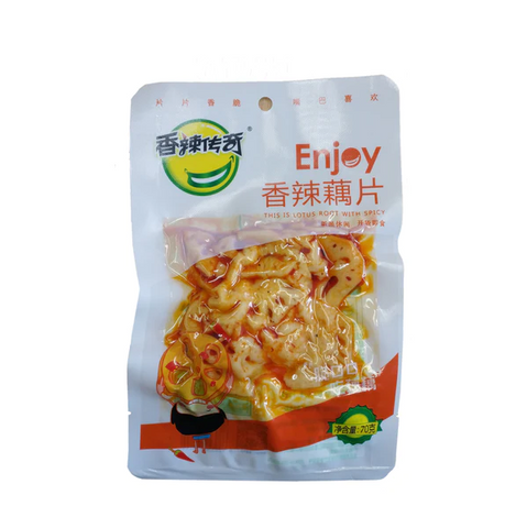 香辣传奇香辣藕片 XLCQ Spicy Lotus Root